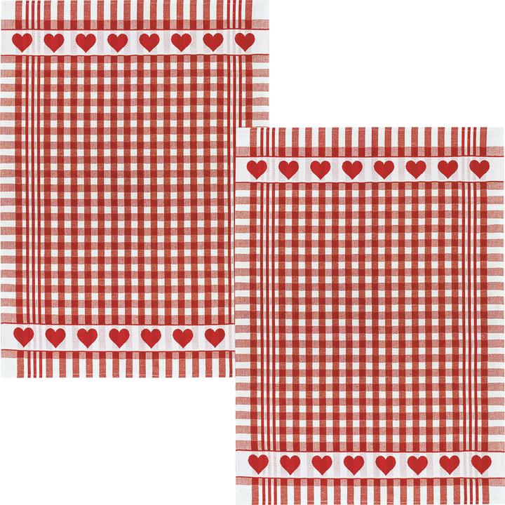 Carreaux, Coeur Rouge