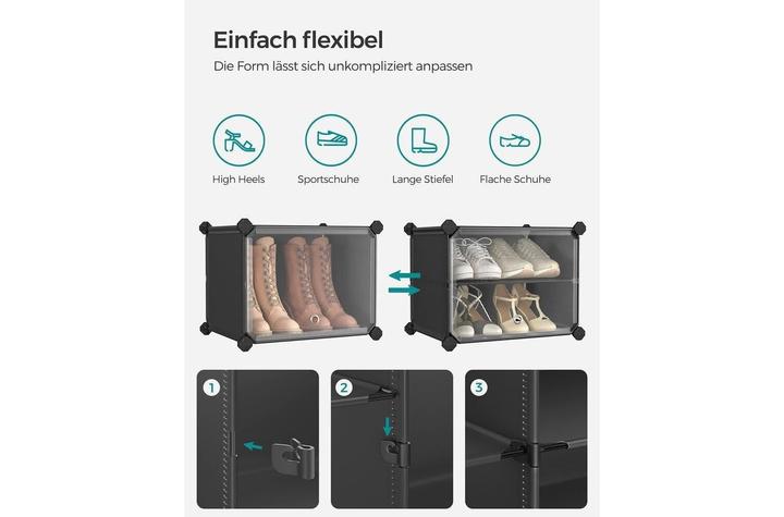 Actual product image Songmics Shoe boxes (124 x 32 x 94 cm)