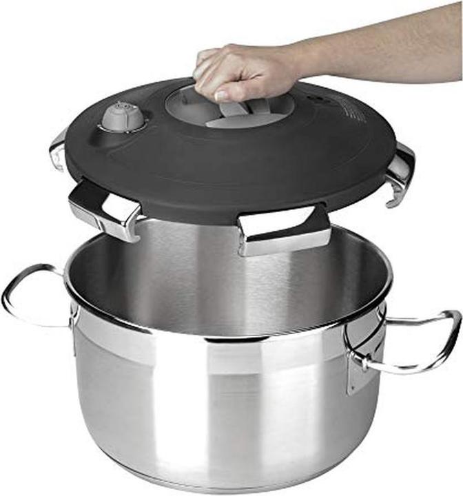 Image du produit Lacor Cocotte-minute 20lt acier inoxydable D32cm H23cm (32 cm, Cuiseur à vapeur, Acier inoxydable)