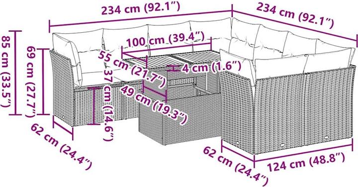 Produktbild vidaXL Anna