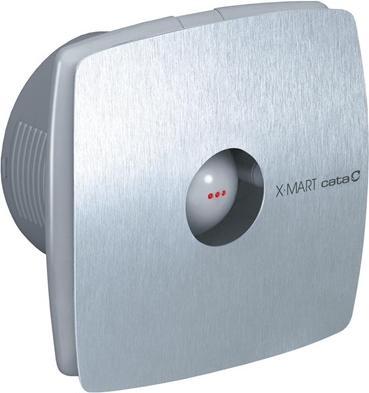 Cata Fan Catax-Mart 12 Inoxt Silver Timer