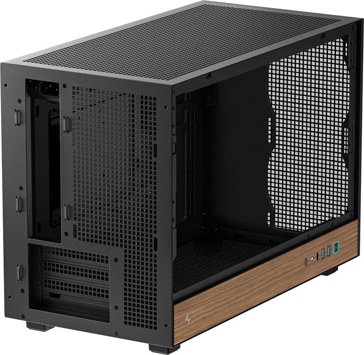 Actual product image Deepcool Mini CH260 WOOD (mATX, Mini-ITX)