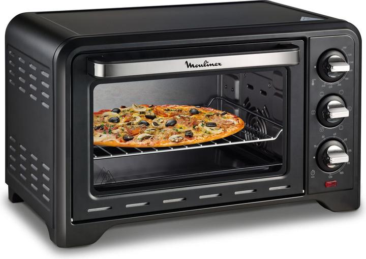 Immagine prodotto Moulinex OX4448 Optimo Forno Elettrico con Capacità di 19 L, Potenza 1380 W, Nero 71x117x81cm