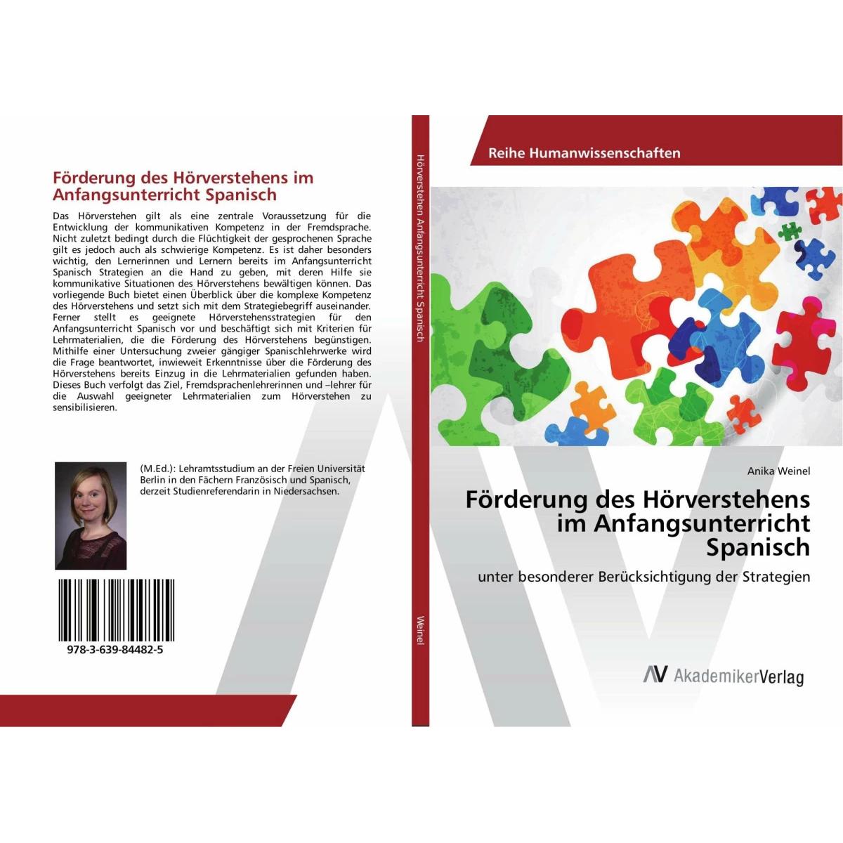 Thumbnail - Förderung des Hörverstehens im Anfangsunterricht Spanisch, Fachbücher