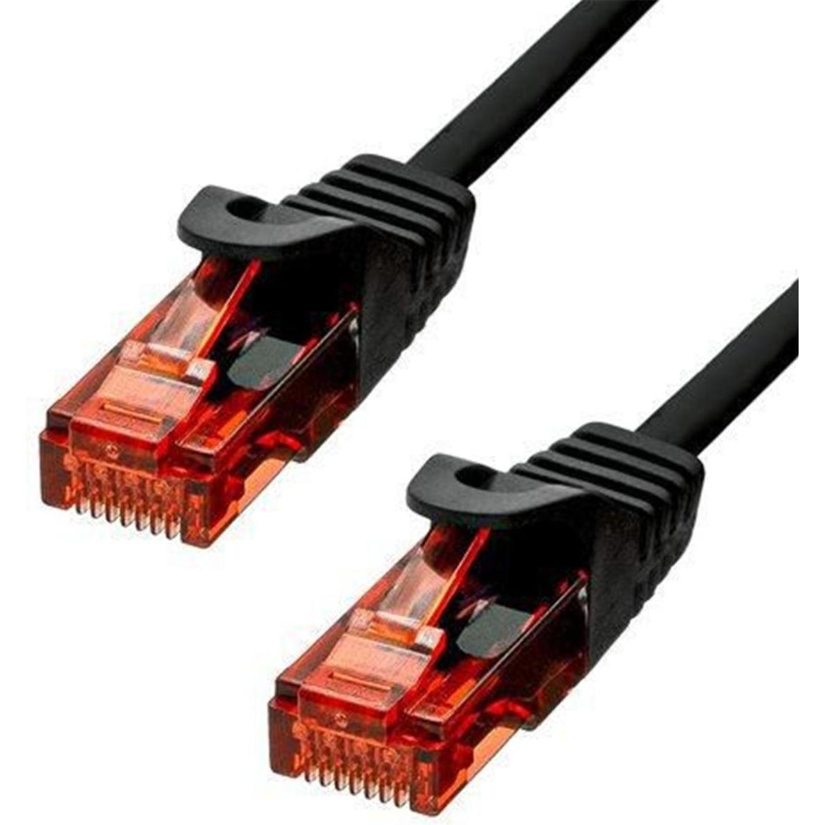 ProXtend U/UTP CAT6 LSZH AWG 24 CU Black 10M (U/UTP, CAT6, 10 m), Netzwerkkabel