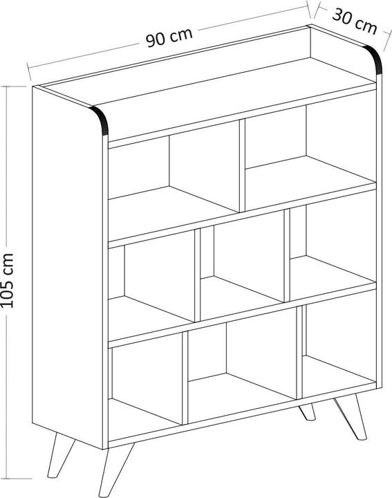 Immagine prodotto Homitis Florida Bookshelf