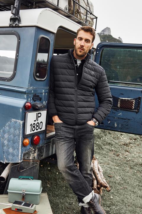 Actual product image JP1880 Steppjacke, Technodaune, Stehkragen (L)