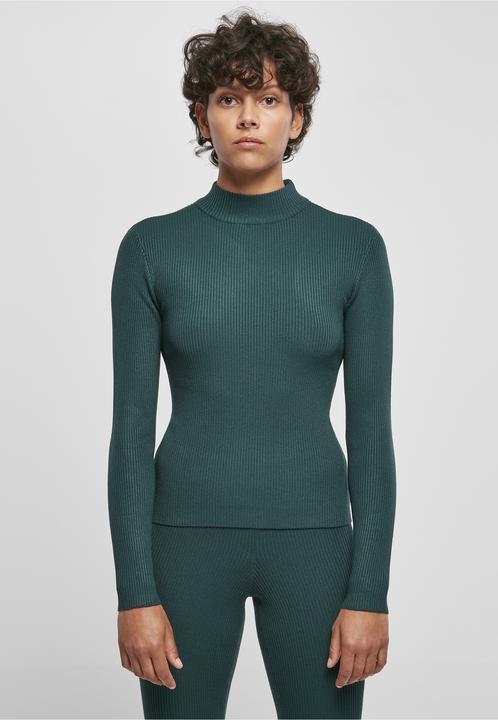 Produktbild Urban Classics Pullover mit Rollkragen aus Rippstrick, Damen (L)