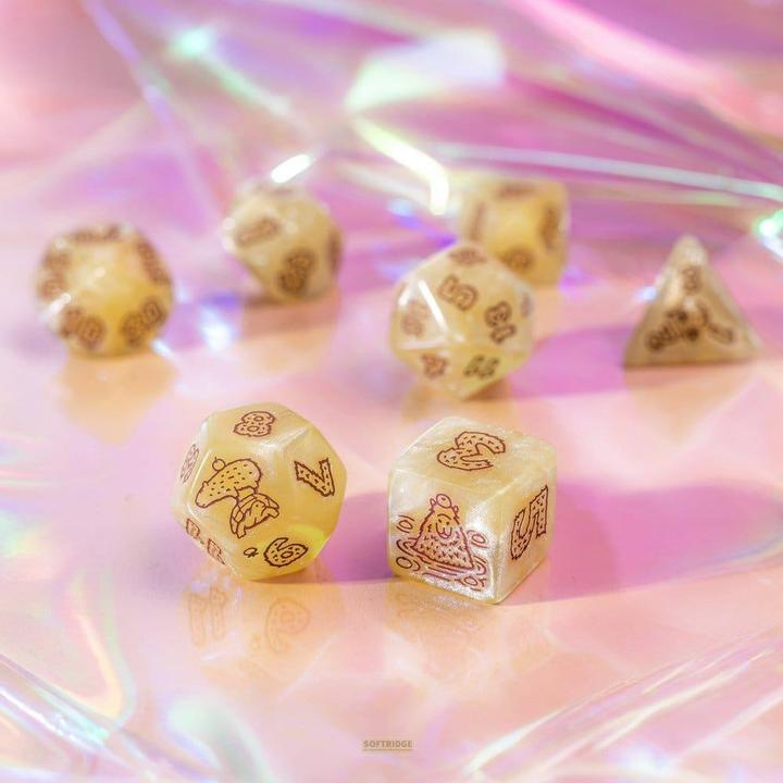 Produktbild Q Workshop Capybara Dice Set: Sleepie