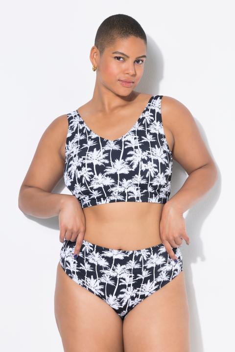 Produktbild Studio Untold Bikini-Slip, HighWaist, Palmenprint, Shaping (42)