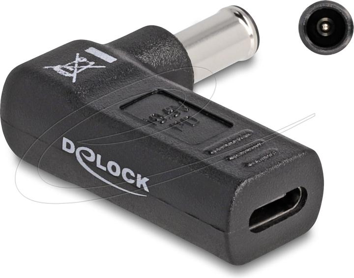 Produktbild Delock Adapter USB-C zu Sony 6.0 x 4.3 mm 90° gewinkelt (3.80 cm)