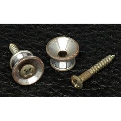 G-Gotoh Gotoh Relic Strap Pins EP-B (2) invecchiato chr, Accessori per strumenti, Argento