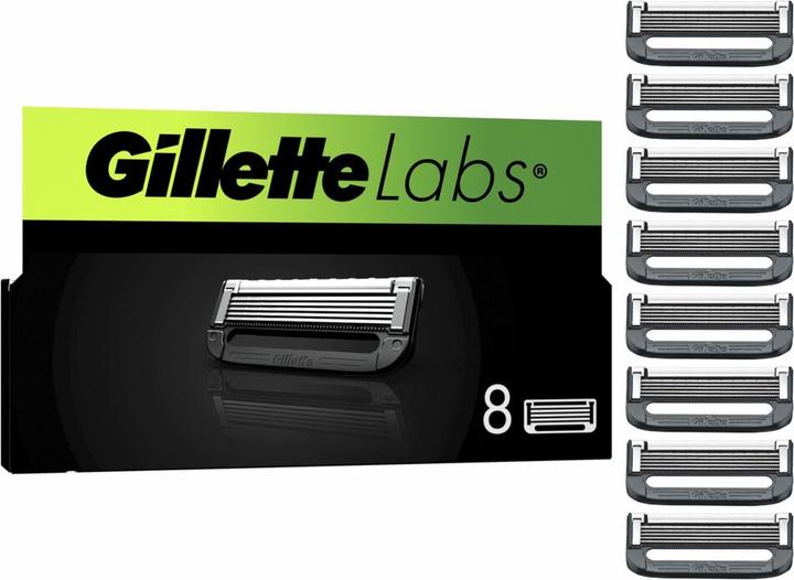 Produktbild Gillette GilletteLabs Verpakking Met 8 Navulmesjes