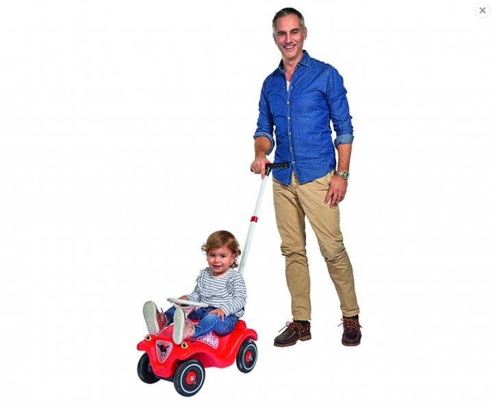 Actual product image BIG Bobby Car Multi Push Rod
