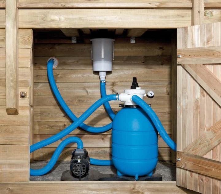 Produktbild Weka Holzbau M inkl. Technik (714 x 376 x 116 cm)