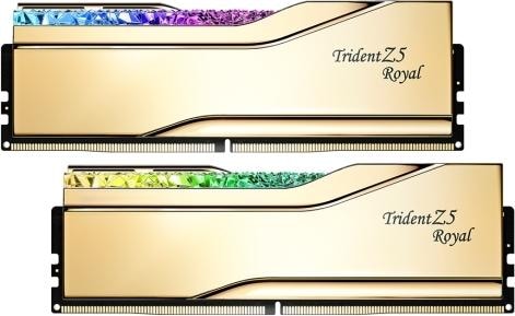 Produktbild G.Skill D548GB 7200-36 TZ5 ROYAL G. K2 gd GSK (F5-7200J3646F24GX2-TR5G) (2 x 16GB, 7200 MHz, DDR5-RAM, DIMM)