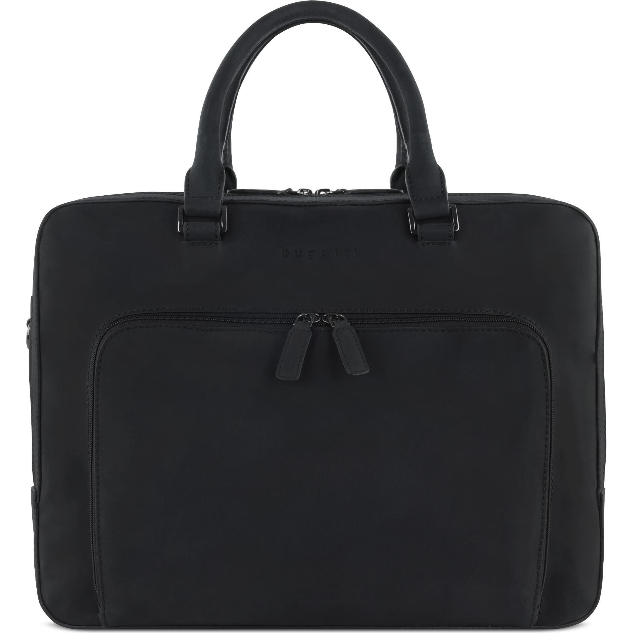 Bugatti Aktentasche Luca Briefcase (17"), Notebooktasche, Schwarz