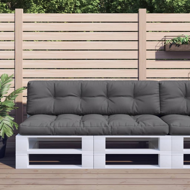 Produktbild VidaXL 10-tlg. Garten-Lounge-Set mit Kissen (150 x 60 x 12 cm)