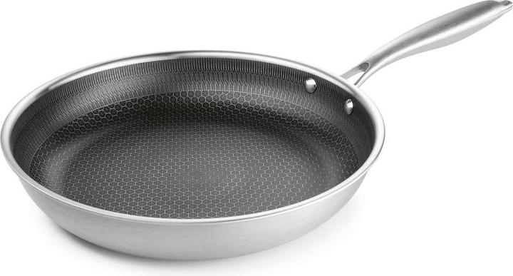 Bratmaxx Bratpfanne Silber 20 cm, Material: Aluminium, Edelstahl (Bratpfanne, Aluminium, Edelstahl, 20 x 4 cm)