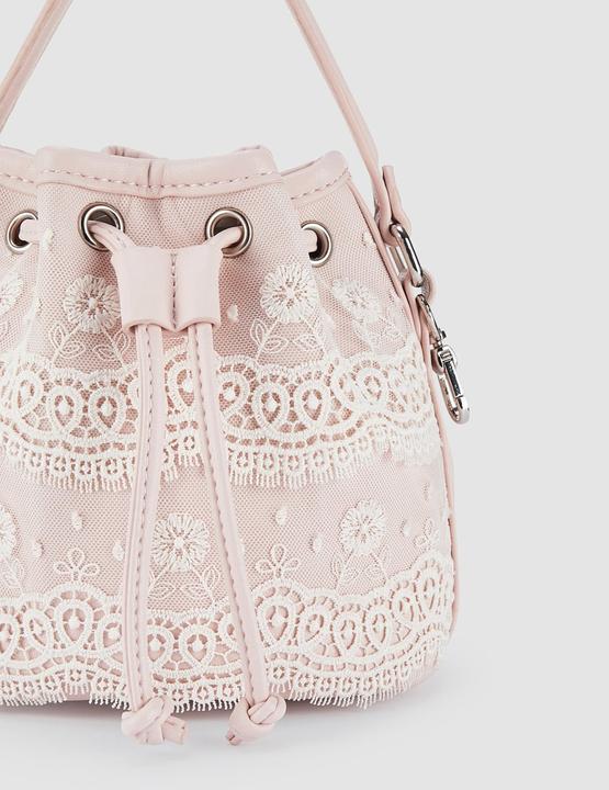 Immagine prodotto Abel & Lula Borsa a tracolla in pizzo rosa bianco