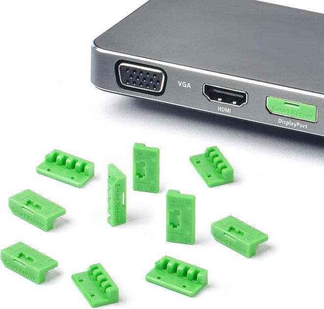 Produktbild Smart Keeper Mini Display Port Blocker grün 10 Stk.