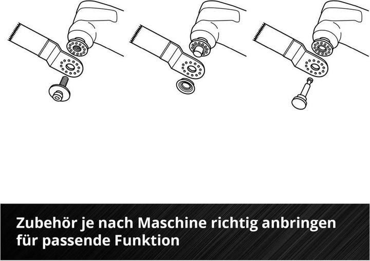 Immagine prodotto Einhell Multitool-Set, 708135, XL-PLUS-Case, 35-teilig