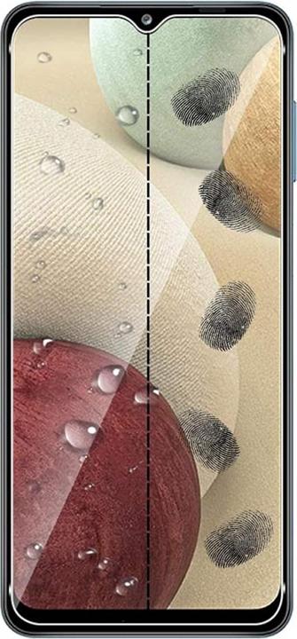 Actual product image Screenguard Samsung Galaxy A12 bulletproof glass protective film Case Friendly Design (1 pcs., Samsung Galaxy A12)