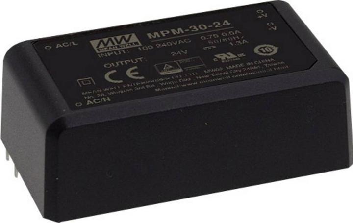 MeanWell Medical Encapsulated Single Output Power: 30W