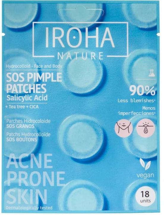 Actual product image Iroha Nature Nature SOS Pimple Patches (18 g)