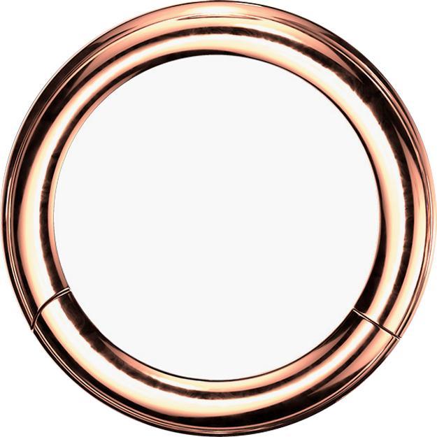Image du produit Star Piercing Anneau segment pliable or rose (sans laiton, Acier chirurgical 316L)