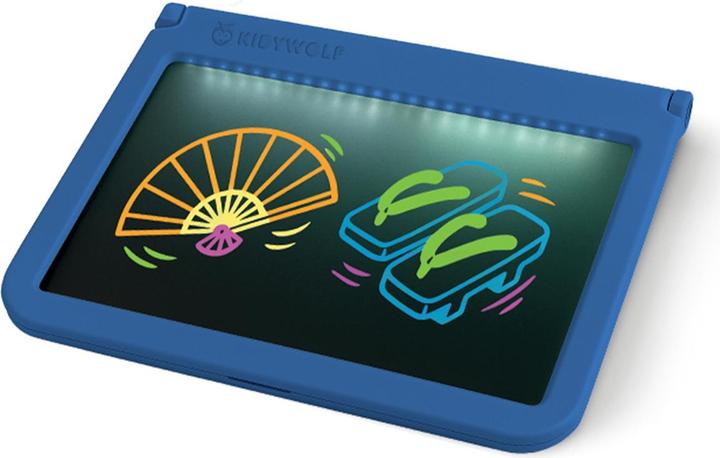Actual product image Kidywolf Leuchtende Designtafel blau