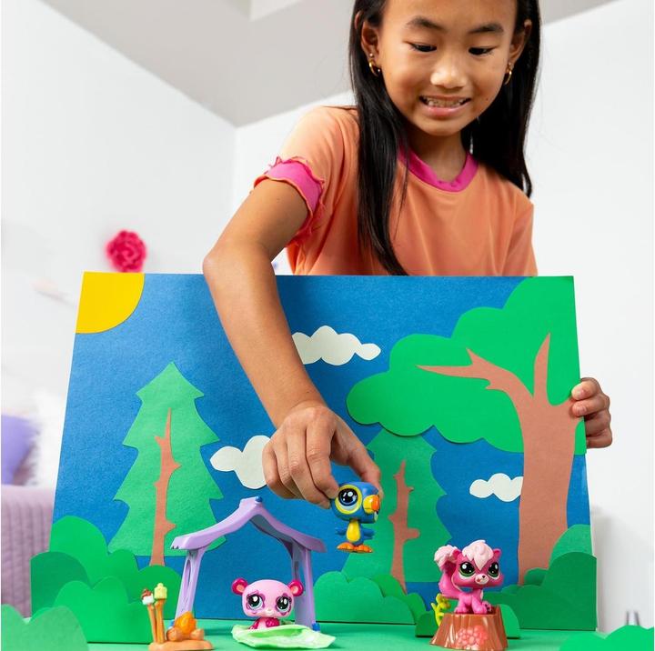 Produktbild Bandai LPS Set 3 Pets Camping & acces. 4+