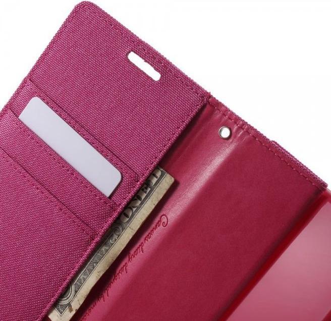 Actual product image Goospery Canvas Diary Series (Sony Xperia Z3+)