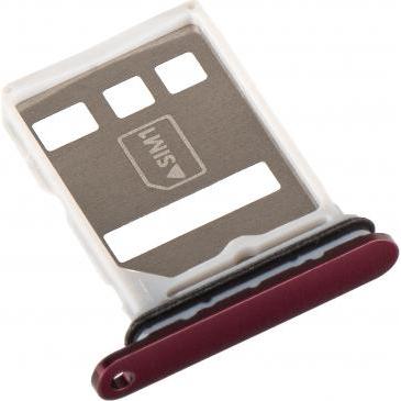 Huawei SIM Tray fur Pura 80 Pro, Glazed Red, Pezzi di ricambio per dispositivi mobili