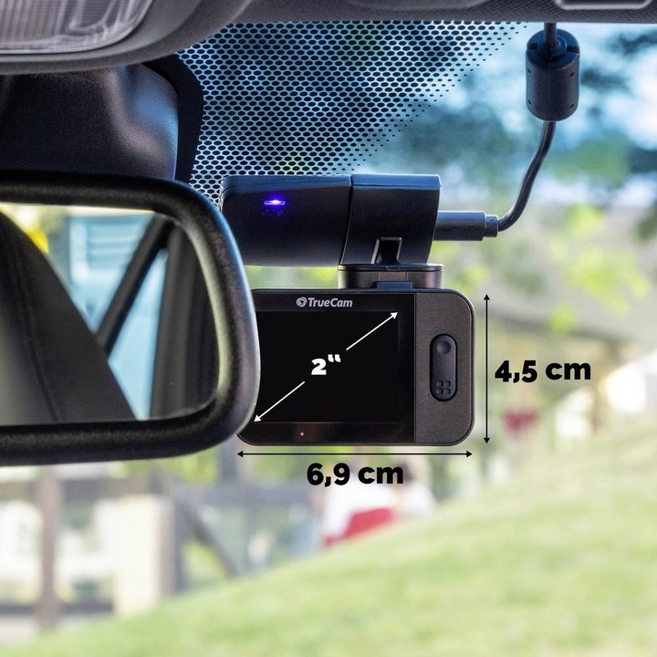 Produktbild TrueCam Dashcam mit Autokamera M9 GPS 2.5K (WLAN, 2.7K)
