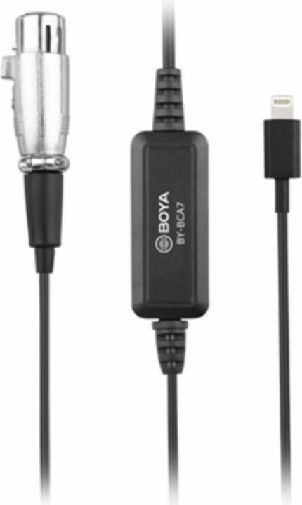 Actual product image Boya BY-BCA7 Lightning Microphone Cable (6 m)