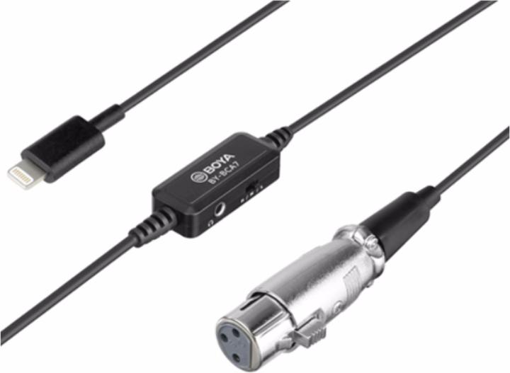 Actual product image Boya BY-BCA7 Lightning Microphone Cable (6 m)