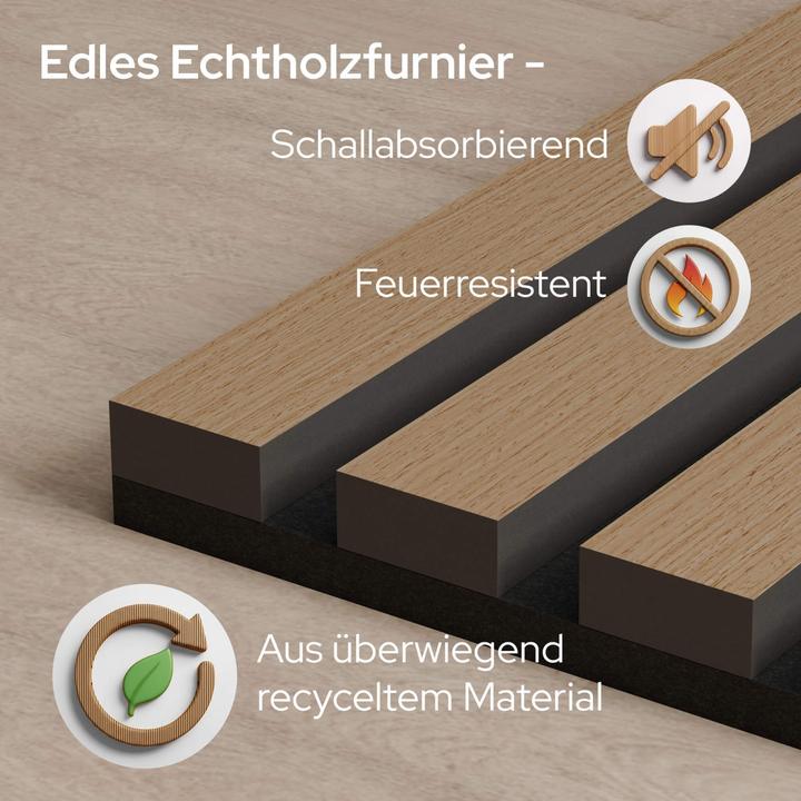 Actual product image Arebos Set of 2 wood look (2 pcs.)