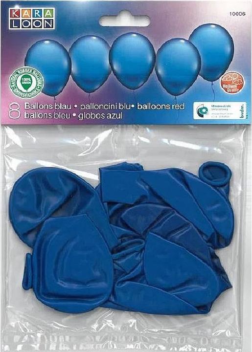 Immagine prodotto Karaloon 8 palloncini blu (8x)