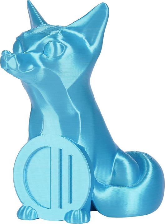 Actual product image Copymaster3D PLA Silk Filament for 3D Printer, 1.75 mm, Blue (PLA, 1.75 mm)