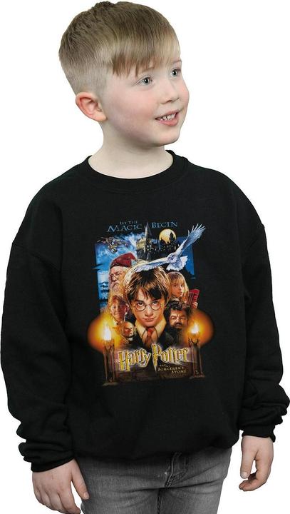 Produktbild The Sorcerer's Stone Poster Sweatshirt Jungen (152, 158)