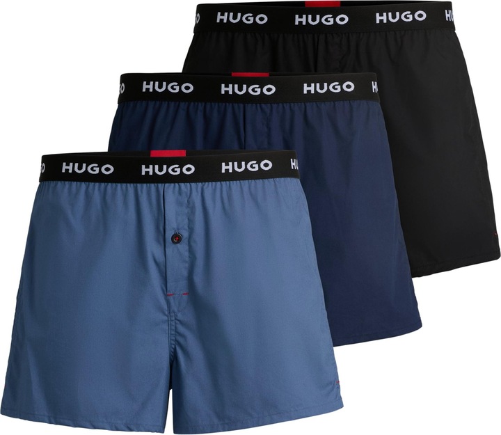 Produktbild HUGO Woven Boxer Triplet (S, 3er Pack)
