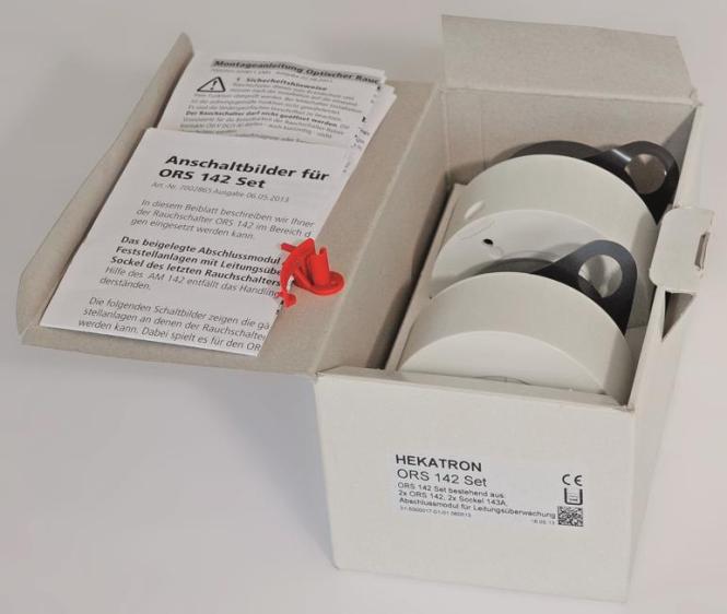 Hekatron Rauchschalter 18-28V/DC VdS ws autark VdS anerkannt Standalone Netzbetr opt