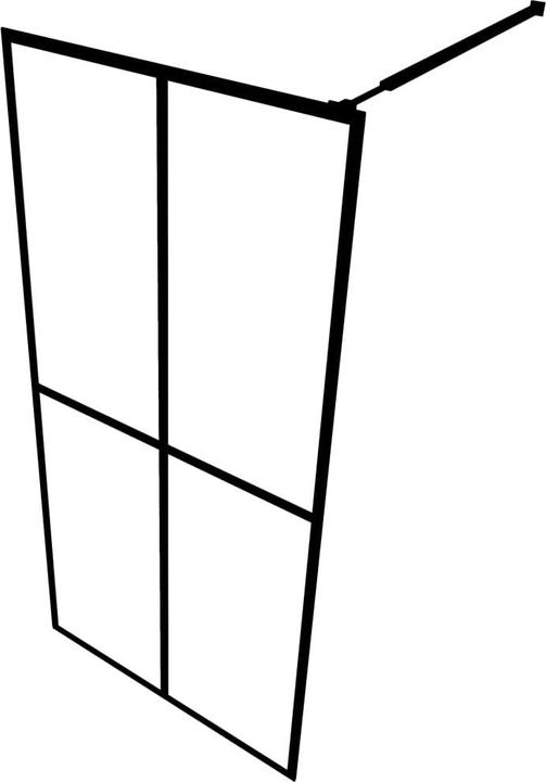 Produktbild vidaXL Duschwand (195 cm, 100 cm, 195 cm)