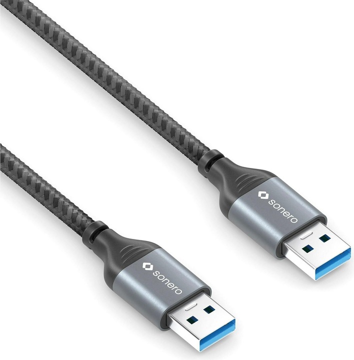 Produktbild Sonero USB 3.0-Kabel USB A - USB A 2 m (2 m, USB 3.2 Gen 1)