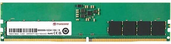 Actual product image Transcend U-DIMM 32GB JetRam DDR5 5600MHz 2xRx8 2Gx8 CL46 1.1V (1 x 32GB, 5600 MHz, DDR5 RAM, U-DIMM)