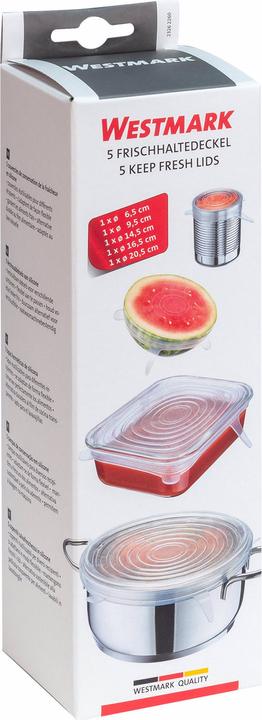 Actual product image Westmark Fresh food lid 5-pcs. (5 x)