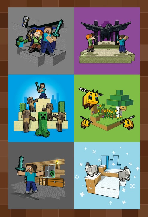 Actual product image Minecraft Sticker and colouring fun