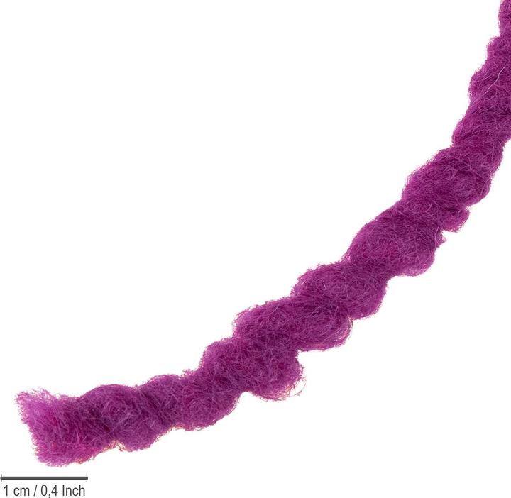 Actual product image Viana Wollkordel Dekoband Floristik Basteln