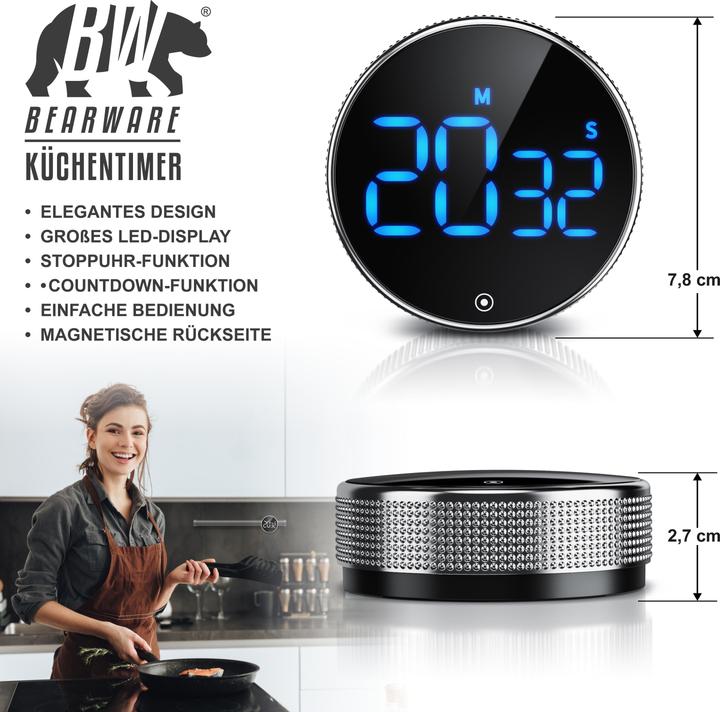 Actual product image Bearware Kitchen timer